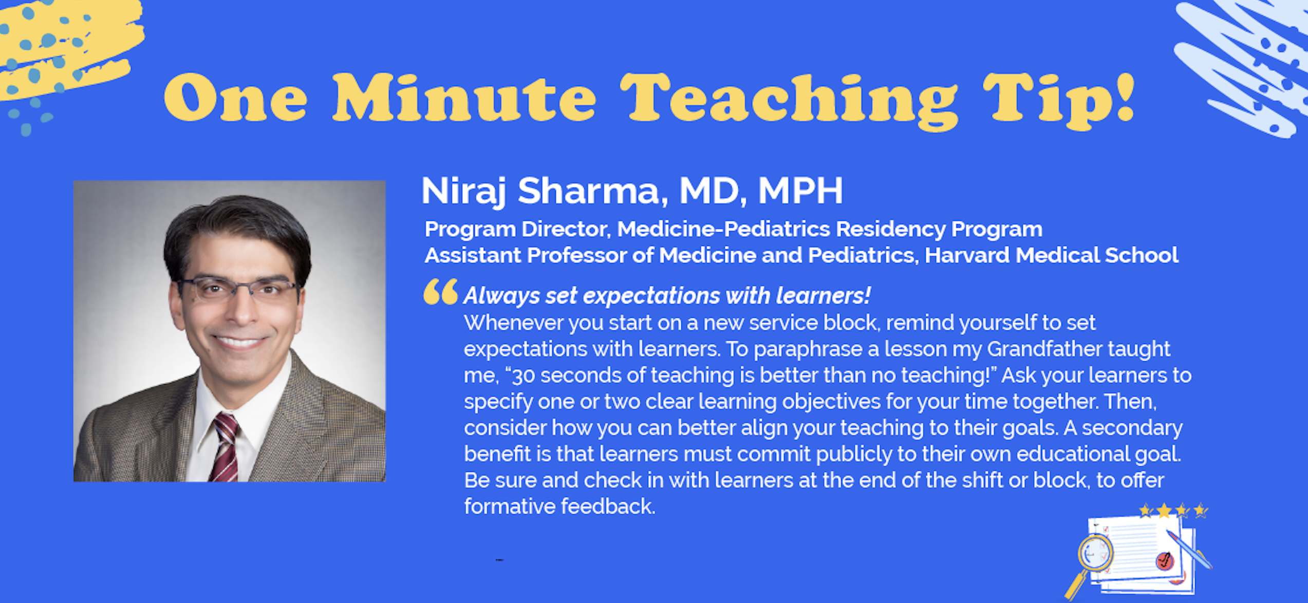 Niraj Sharma picture for teach tip